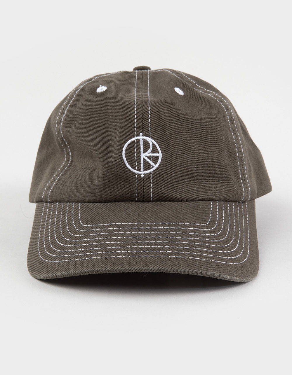 POLAR SKATE CO. Sai Contrast Strapback Hat - OLIVE