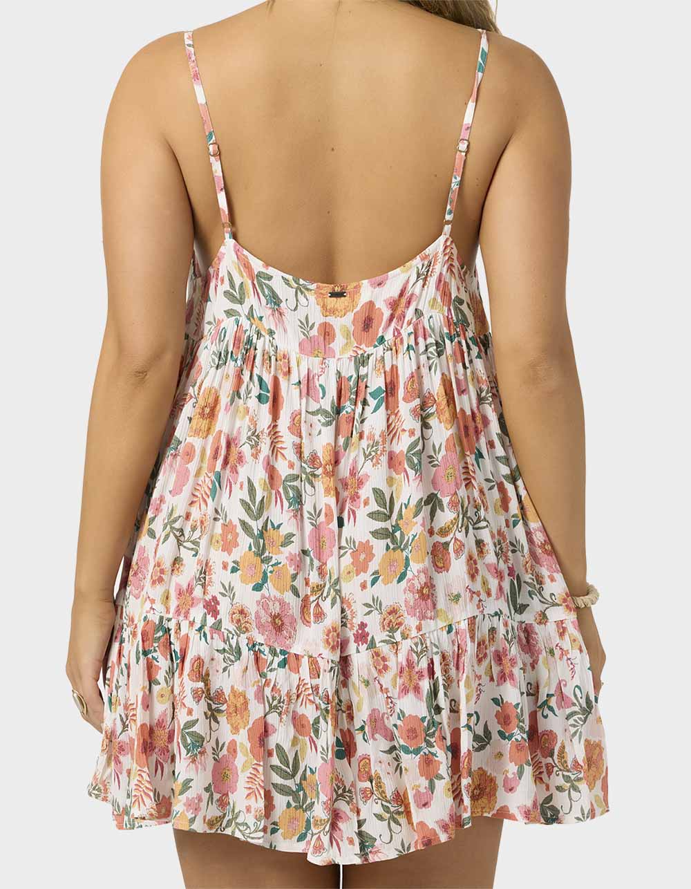 O'NEILL Saltwater Essentials Rilee Printed Womens Mini Dress - PINK