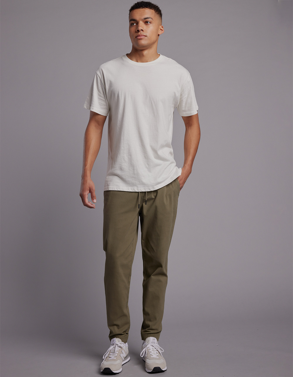 RSQ Mens Twill Jogger Pants - ARMY | Tillys
