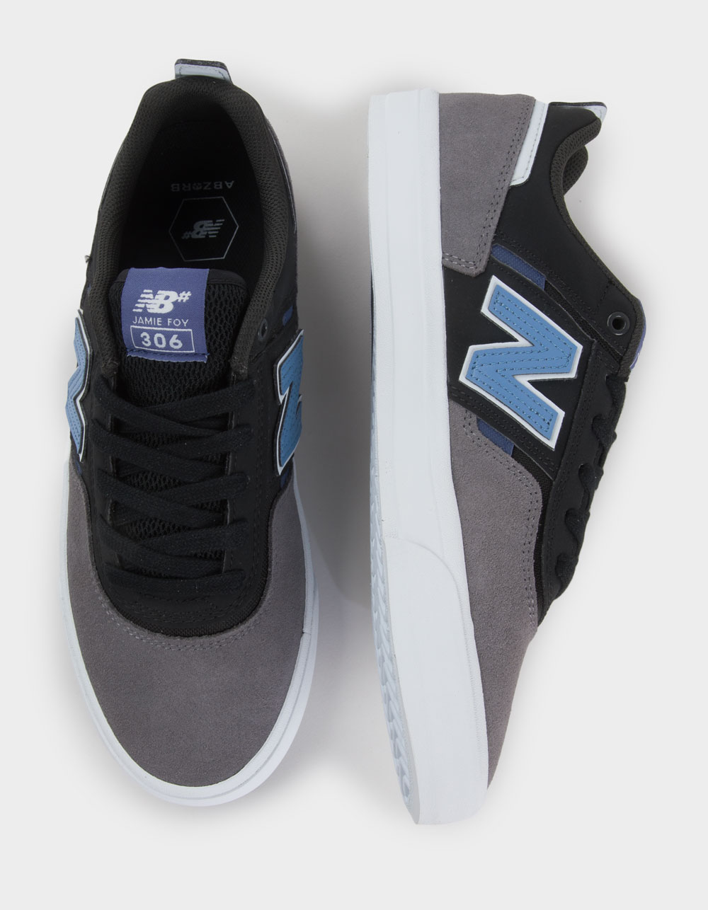 NEW BALANCE Numeric Jamie Foy 306 Mens Shoes - GRAY/BLACK