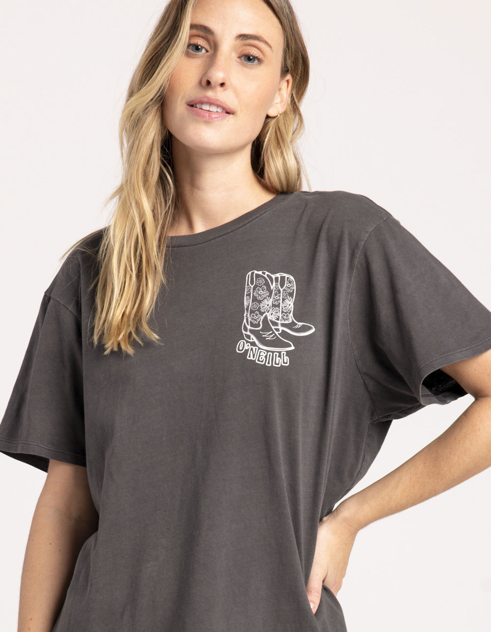 O'NEILL Sunflower Song Womens Tee - WASHED BLACK | Tillys
