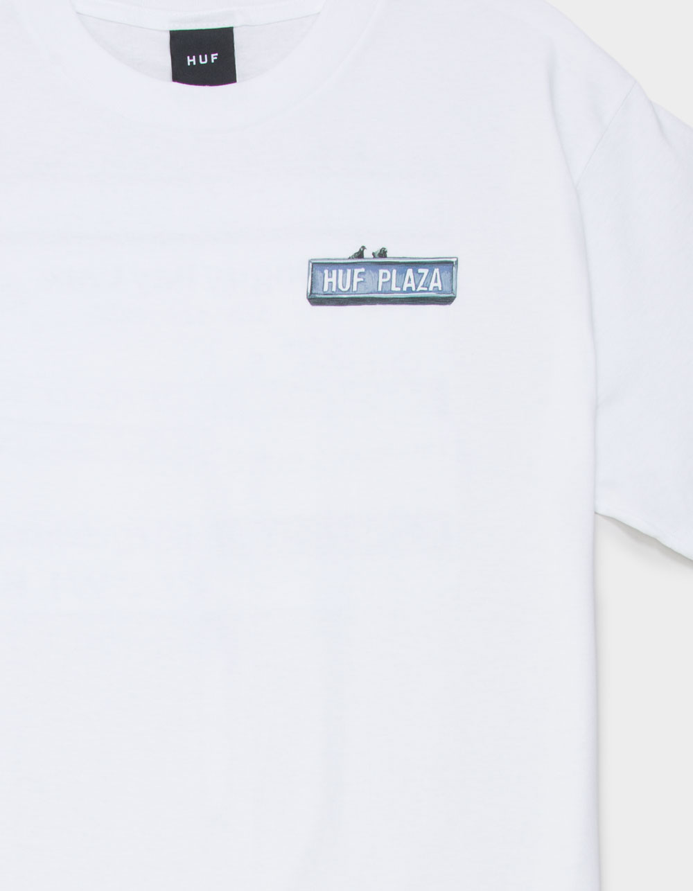 HUF Plaza Mens Tee - WHITE