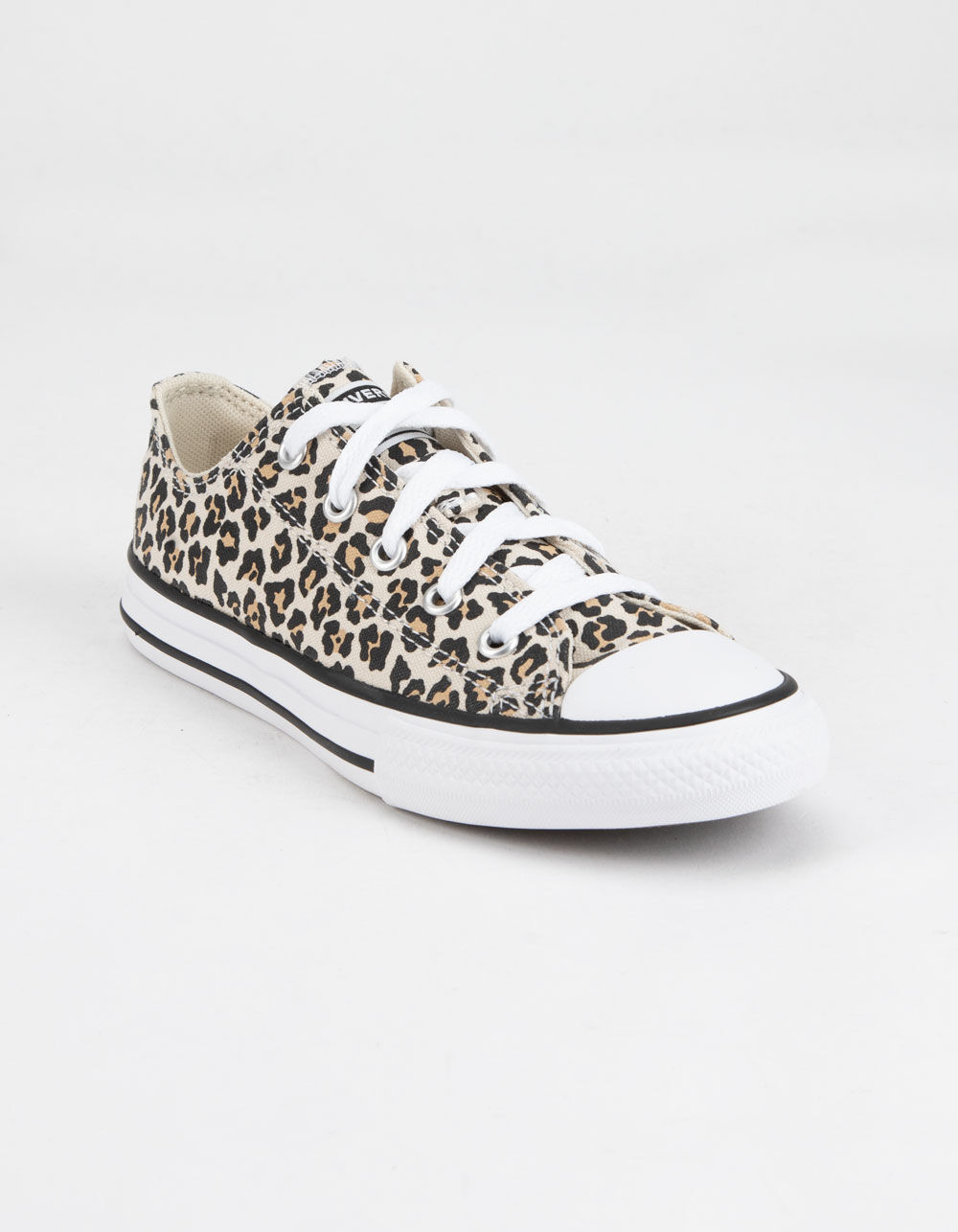 CONVERSE Chuck Taylor All Star Leopard Print Low Top Girls Shoes - LEOPARD  | Tillys