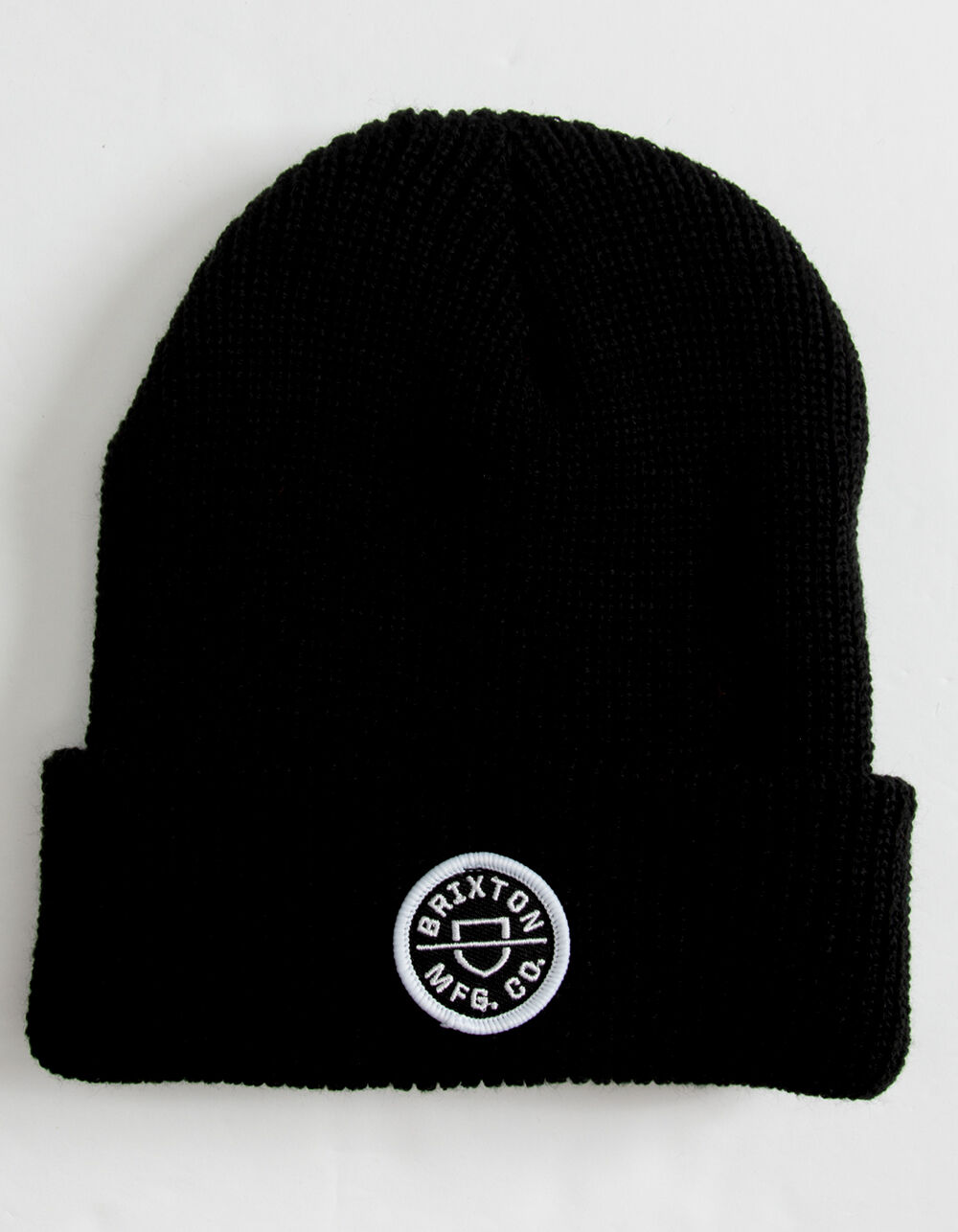 BRIXTON Heist Patch Womens Beanie - BLACK