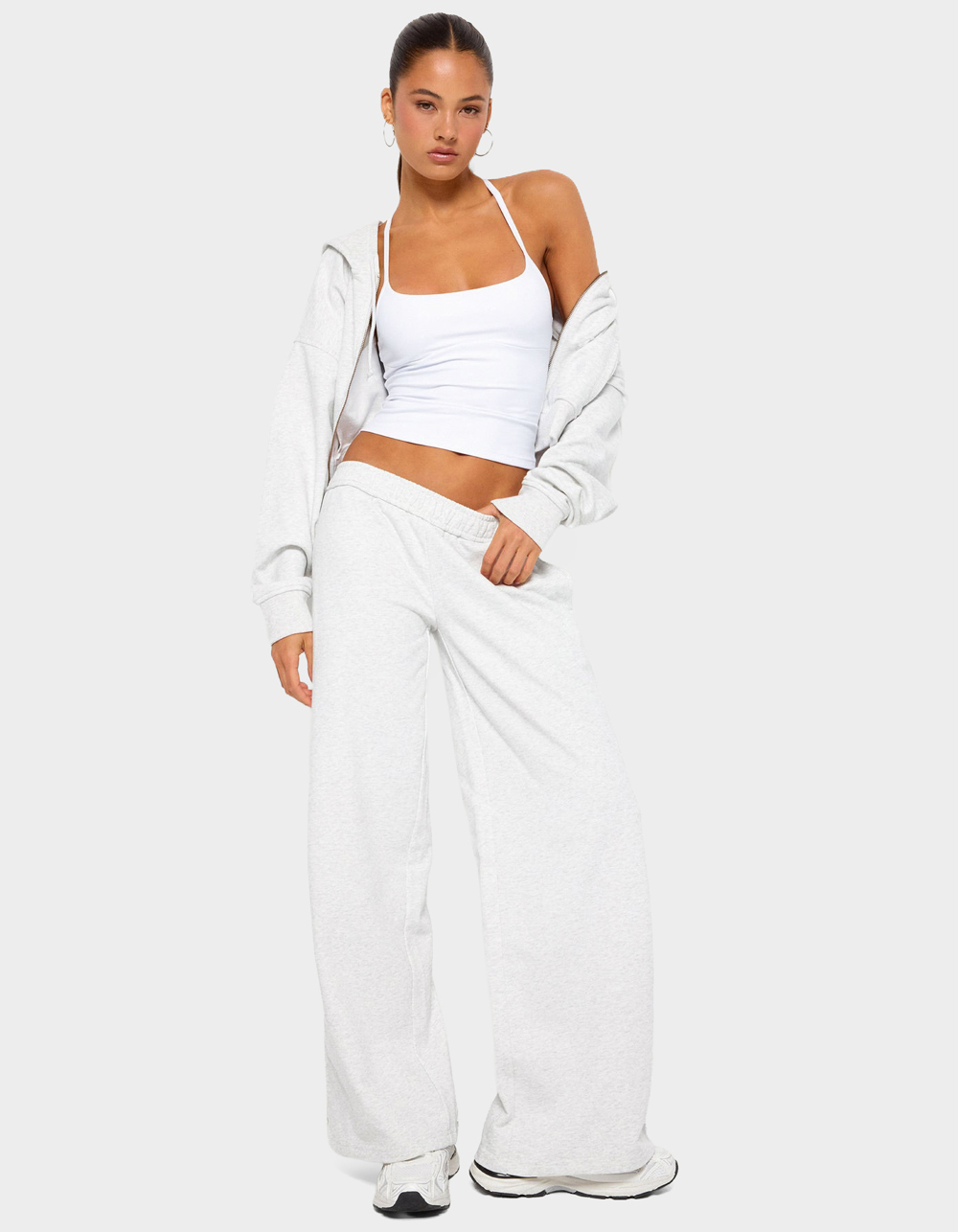 EDIKTED Byrdi Zip Up Hoodie