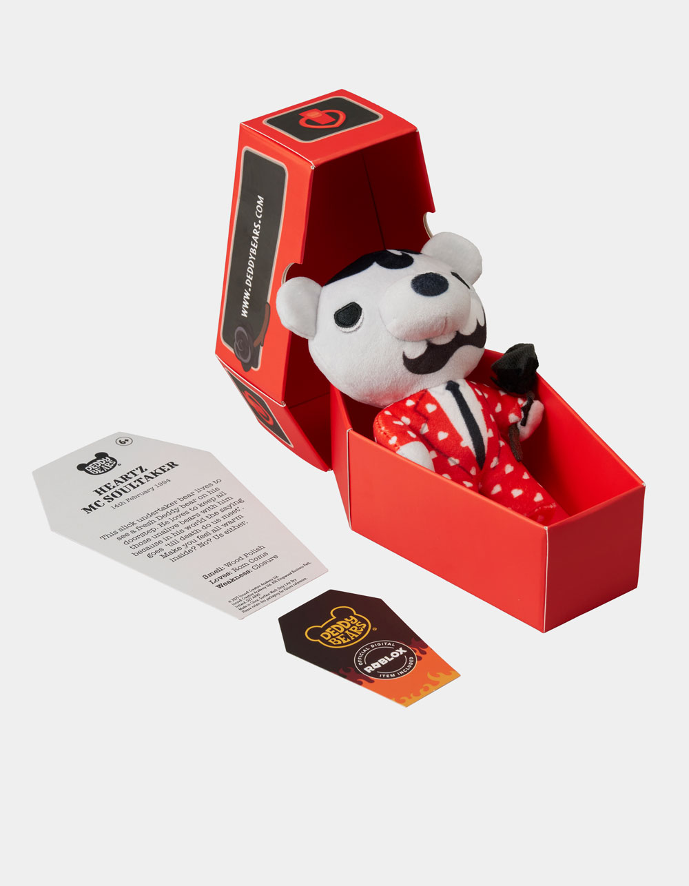 DEDDY BEARS Series 2 Valentine's Edition Assorted 5" Mini Plush - ASST