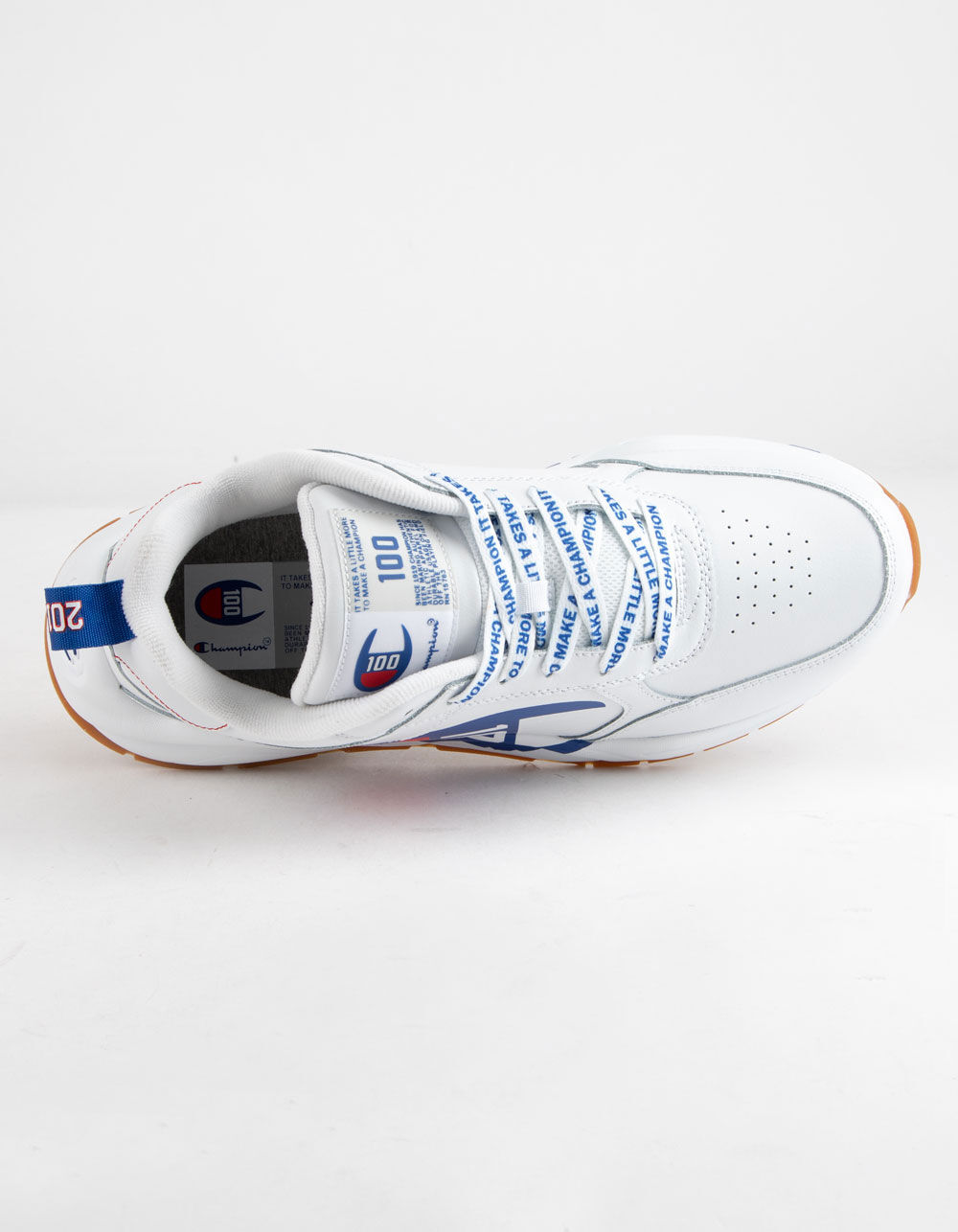 CHAMPION 93Eighteen 100 White Boys Shoes image number 2
