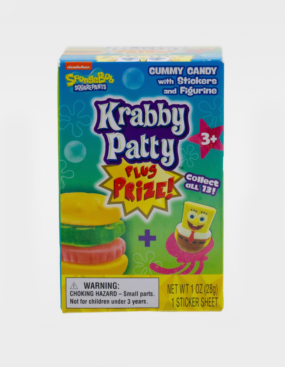 SPONGEBOB SQUAREPANTS Krabby Patty Candy Blind Box - ASST