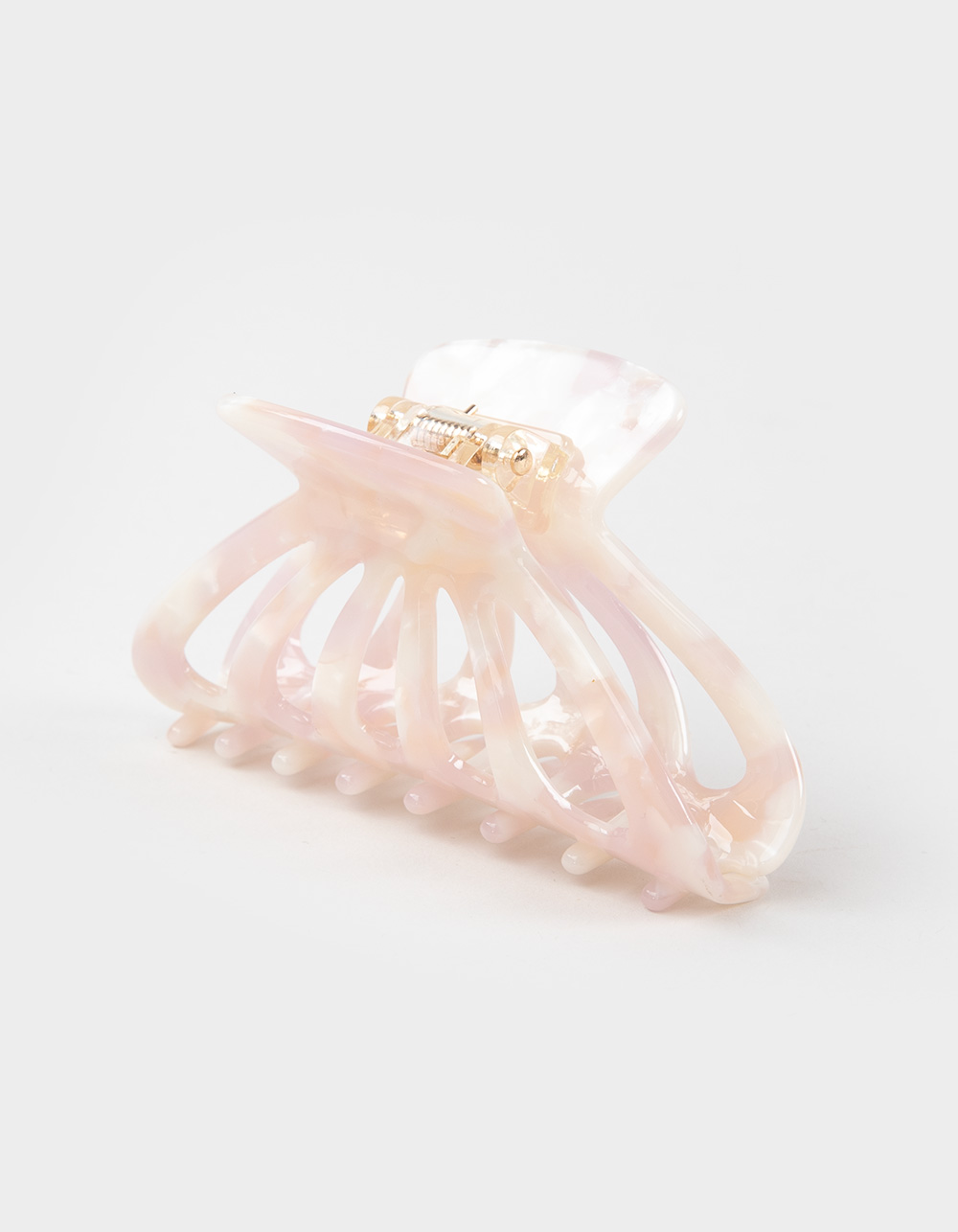 FULL TILT Marble Butterfly Claw Clip - PINK