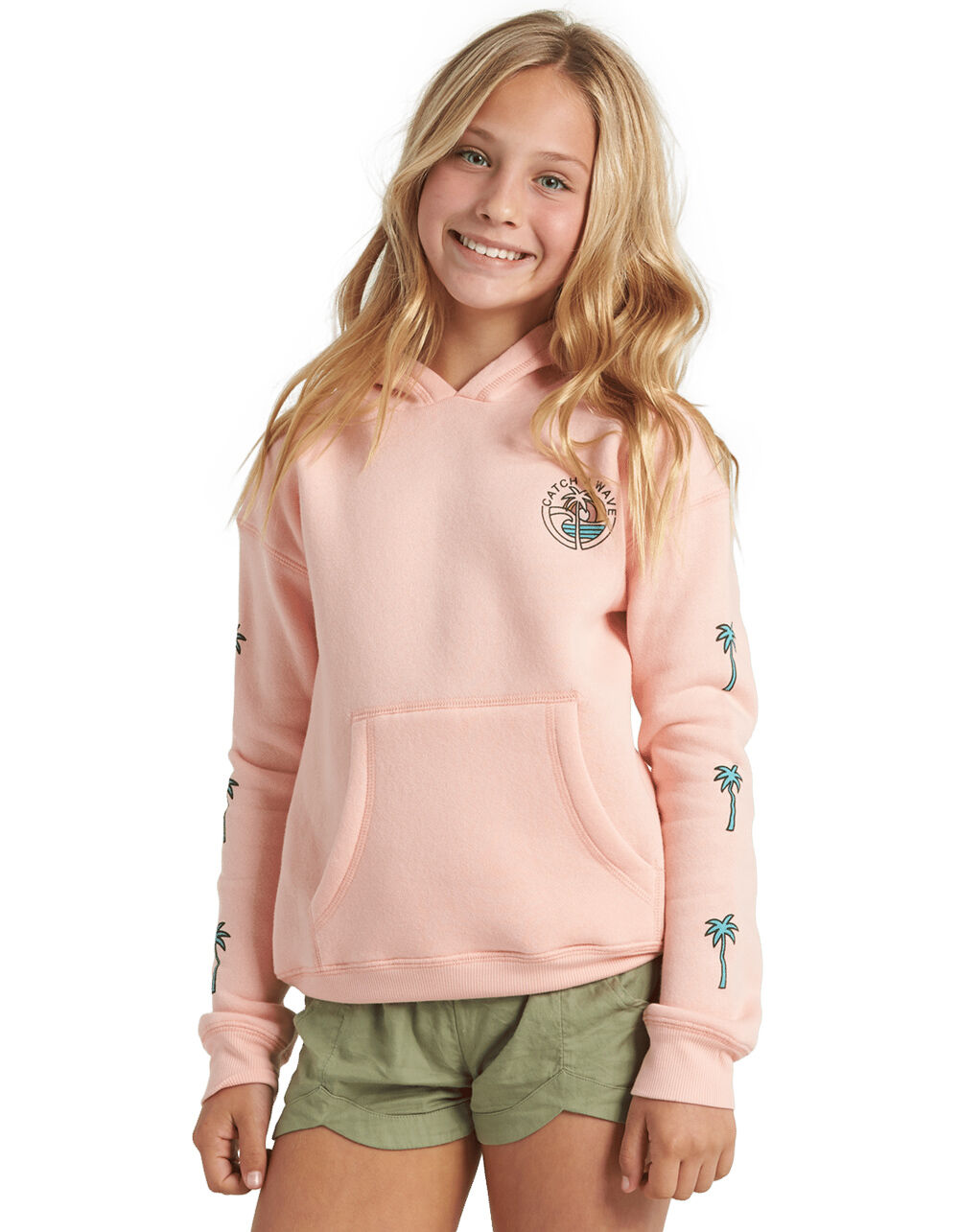 BILLABONG Catch A Wave Girls Hoodie image number 3