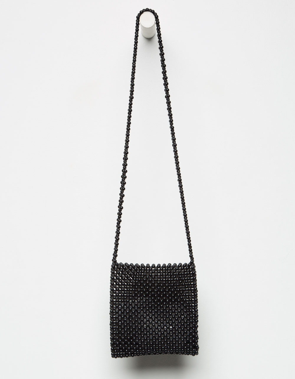 Beaded Black Mini Crossbody Bag BLACK Tillys