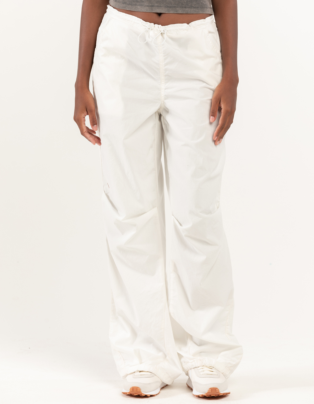 IETS FRANS Baggy Tech Womens Pants WHITE Tillys