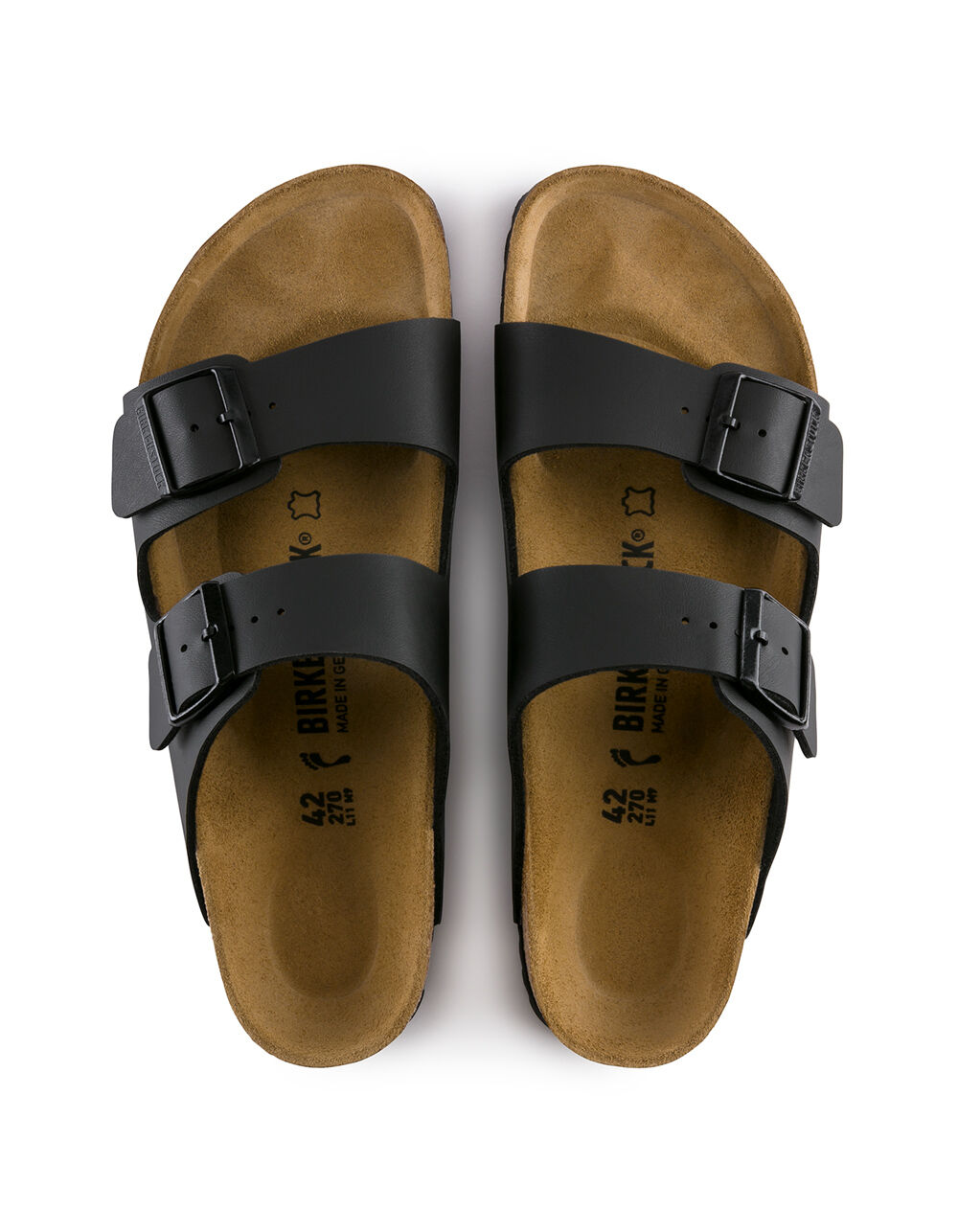 BIRKENSTOCK Arizona Mens BLACK Sandals
