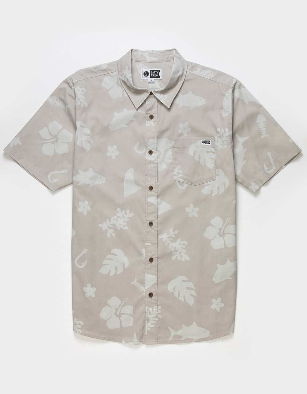 SALTY CREW Bluewater Mens Button Up Shirt