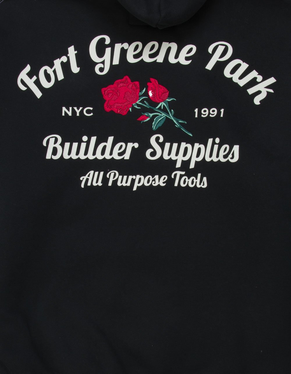 BROOKLYN CLOTH Greene Park Rose Mens Hoodie