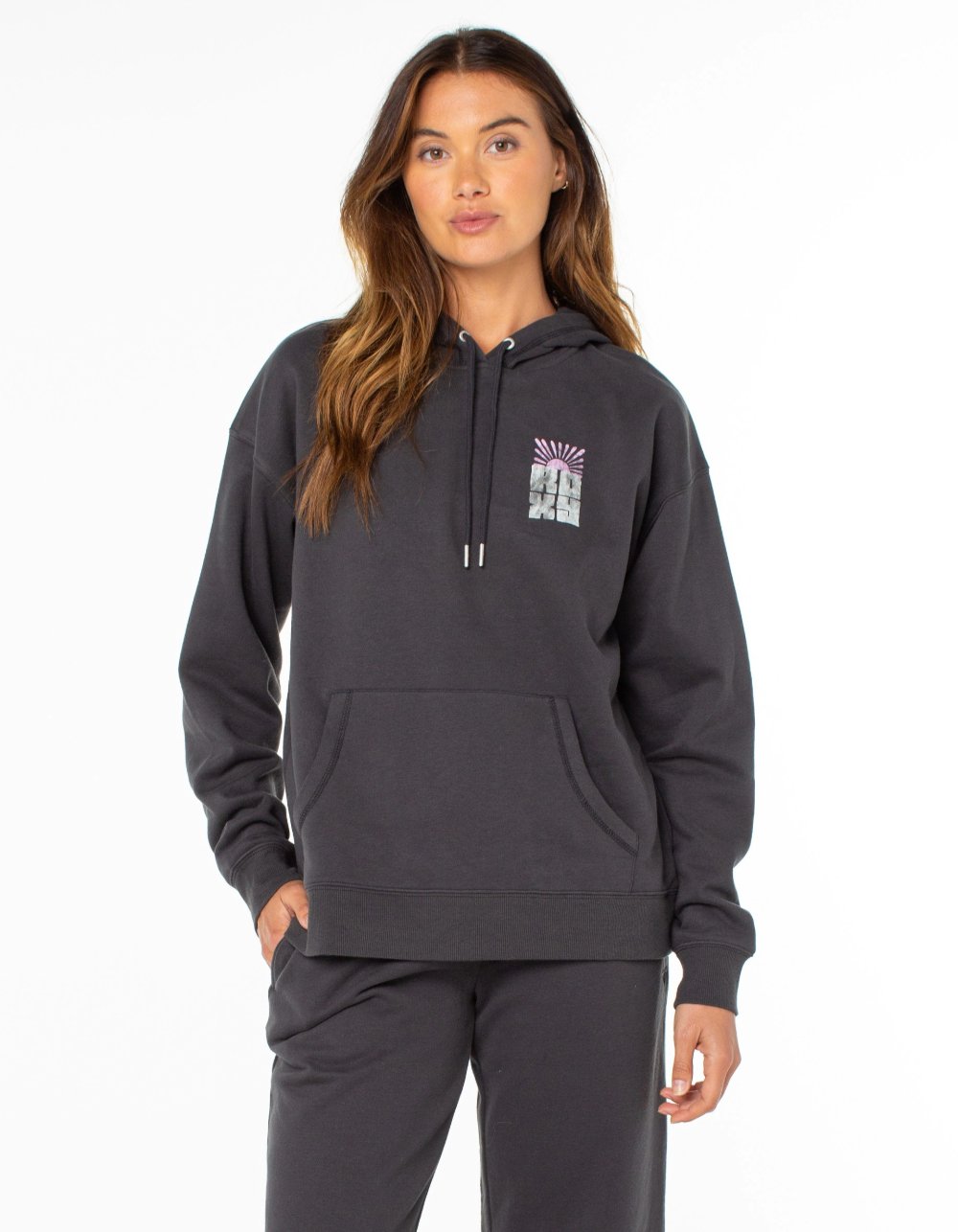 ROXY Raya Womens Hoodie - BLACK
