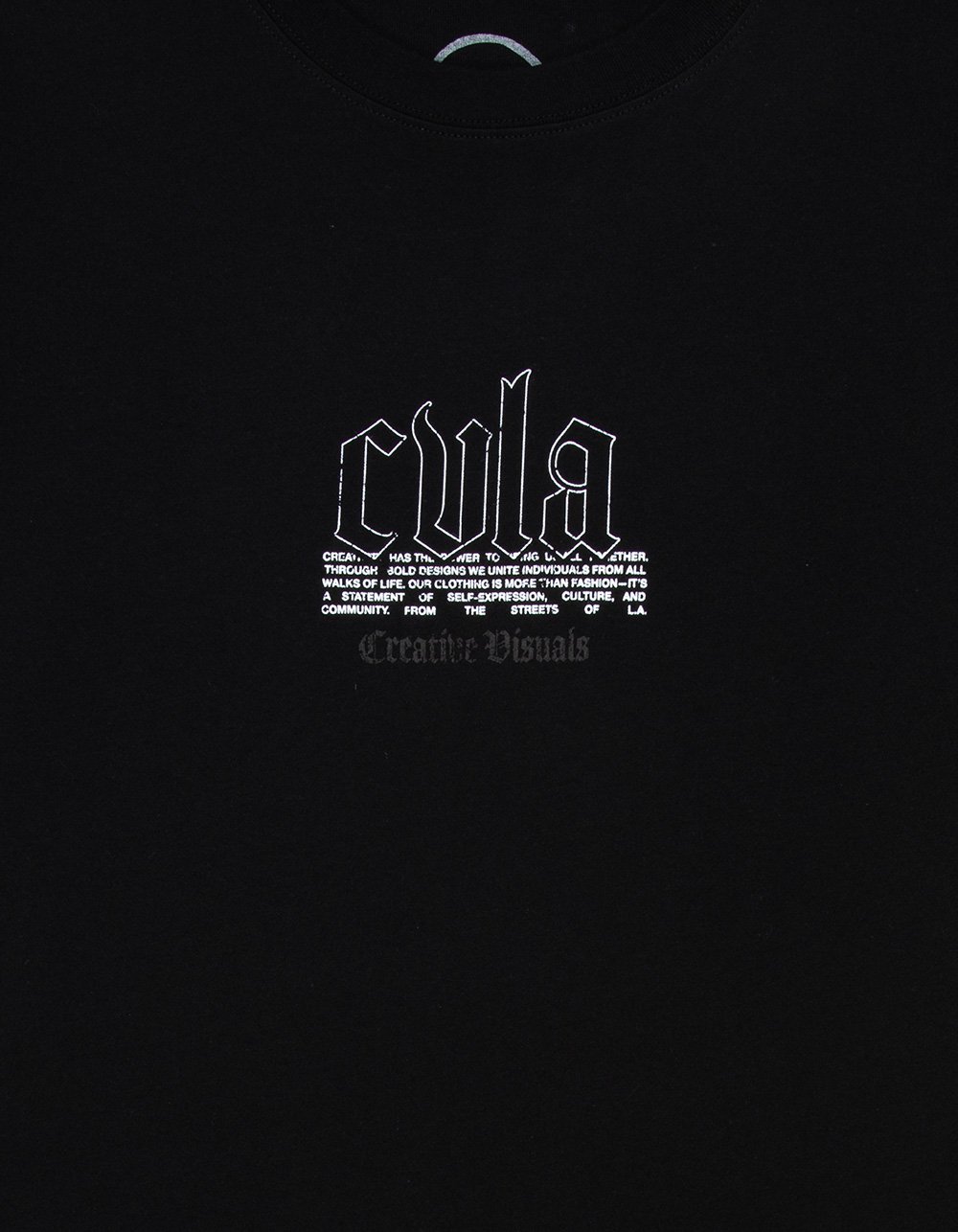 CVLA Divine Shot Mens Boxy Tee - BLACK