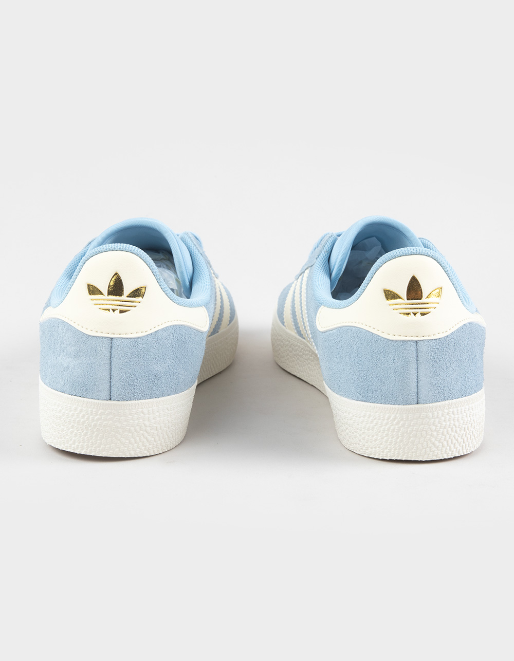 ADIDAS Gazelle ADV Shoes - LT BLUE/WHITE