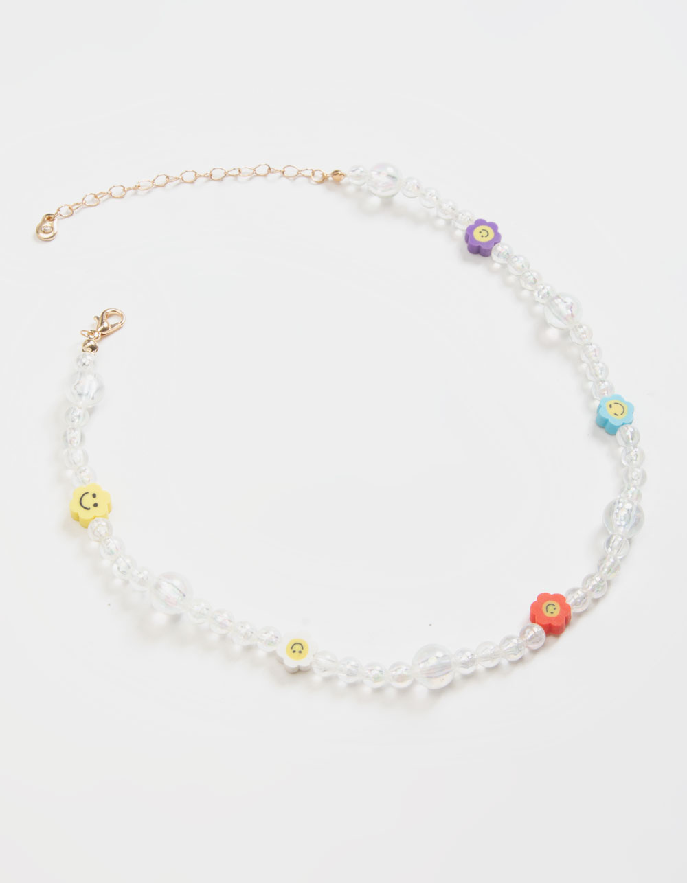 FULL TILT Bubble Pearl Flower Novelty Necklace MULTI Tillys