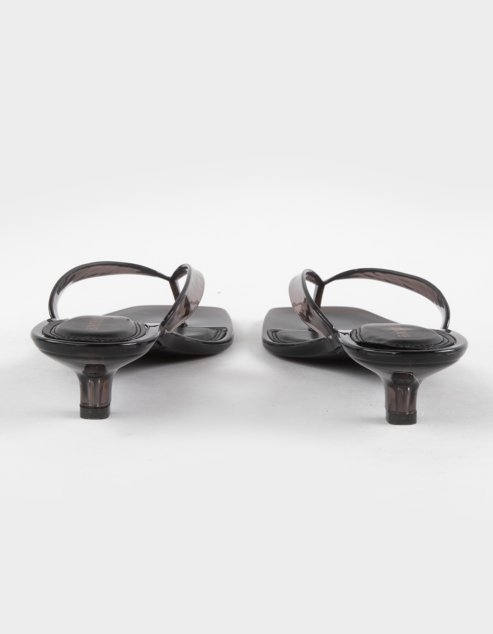 BAMBOO Stacy Womens Jelly Kitten Heels