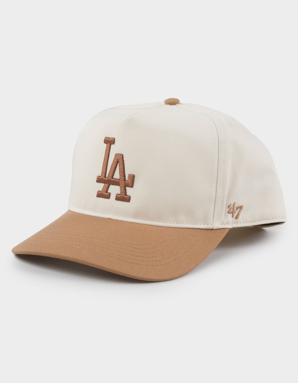 47 BRAND Los Angeles Dodgers '47 Hitch Snapback Hat - NATURAL
