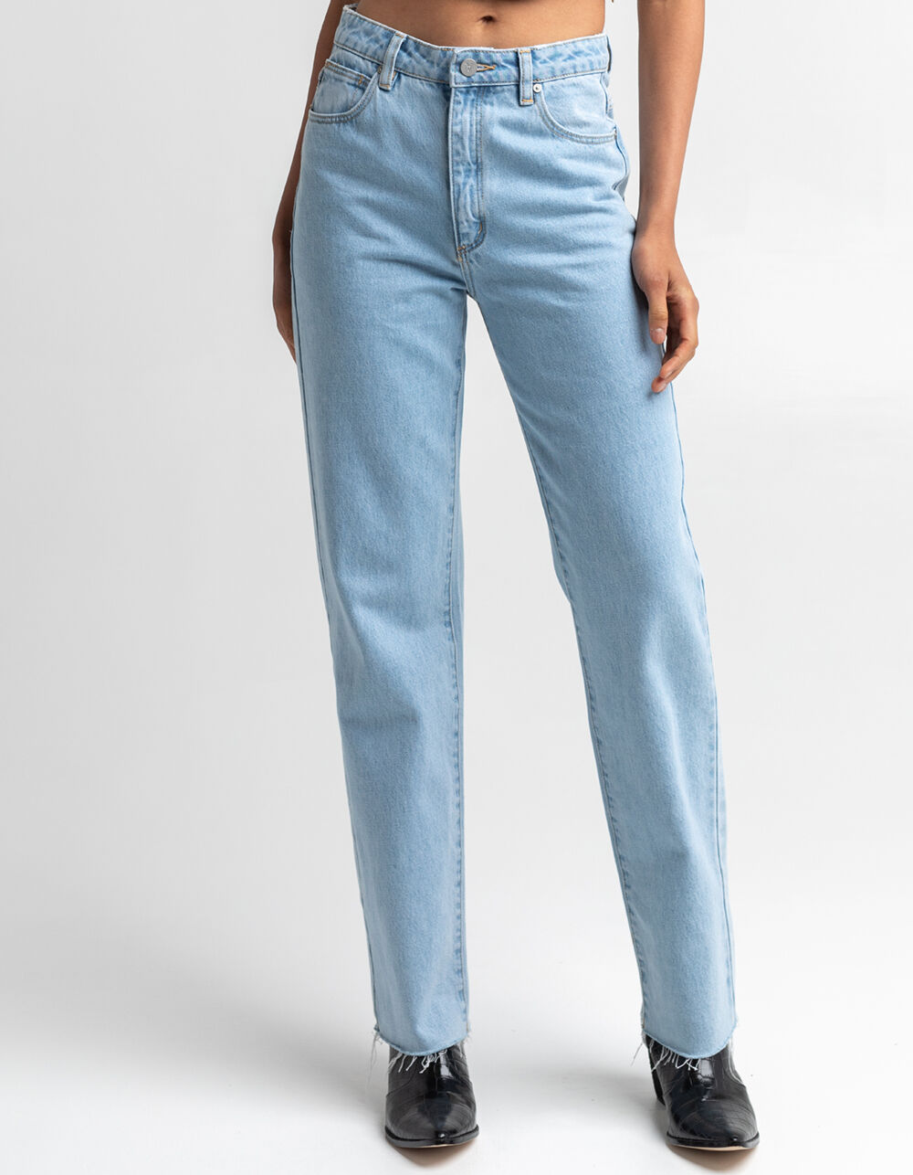 ABRAND JEANS A '94 Womens High Slim Jeans - LIGHT STONEWASH | Tillys