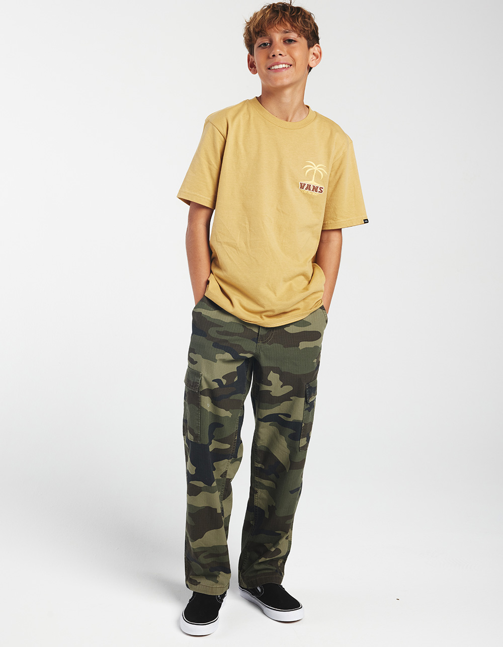 RSQ Boys Loose Cargo Ripstop Pants