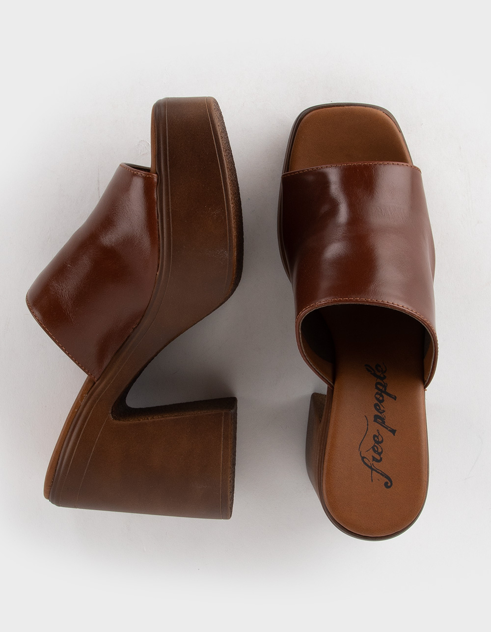 FREE PEOPLE Zoe Womens Platform Sandal CHESTNUT Tillys