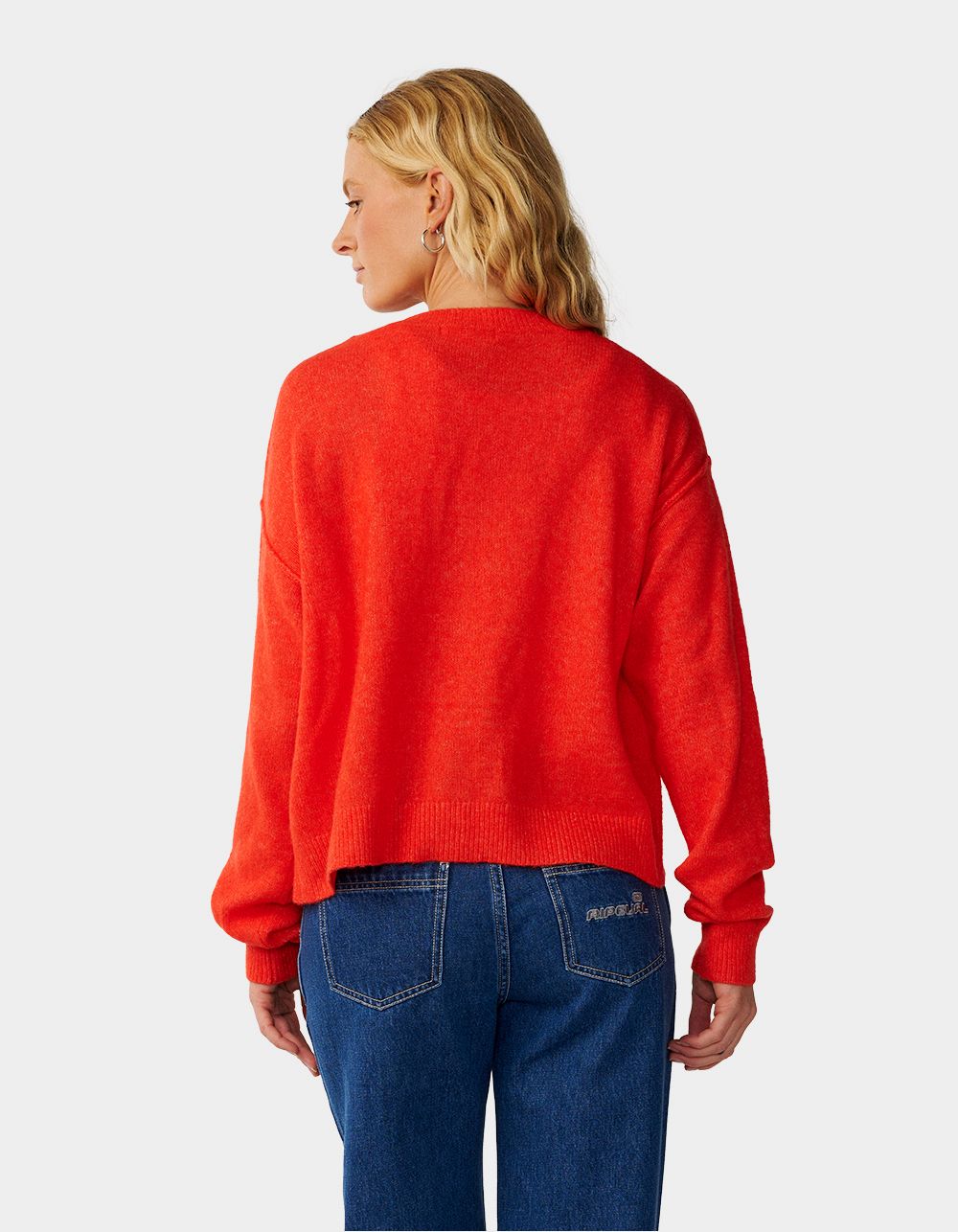RIP CURL Emily Womens Cardigan - RED
