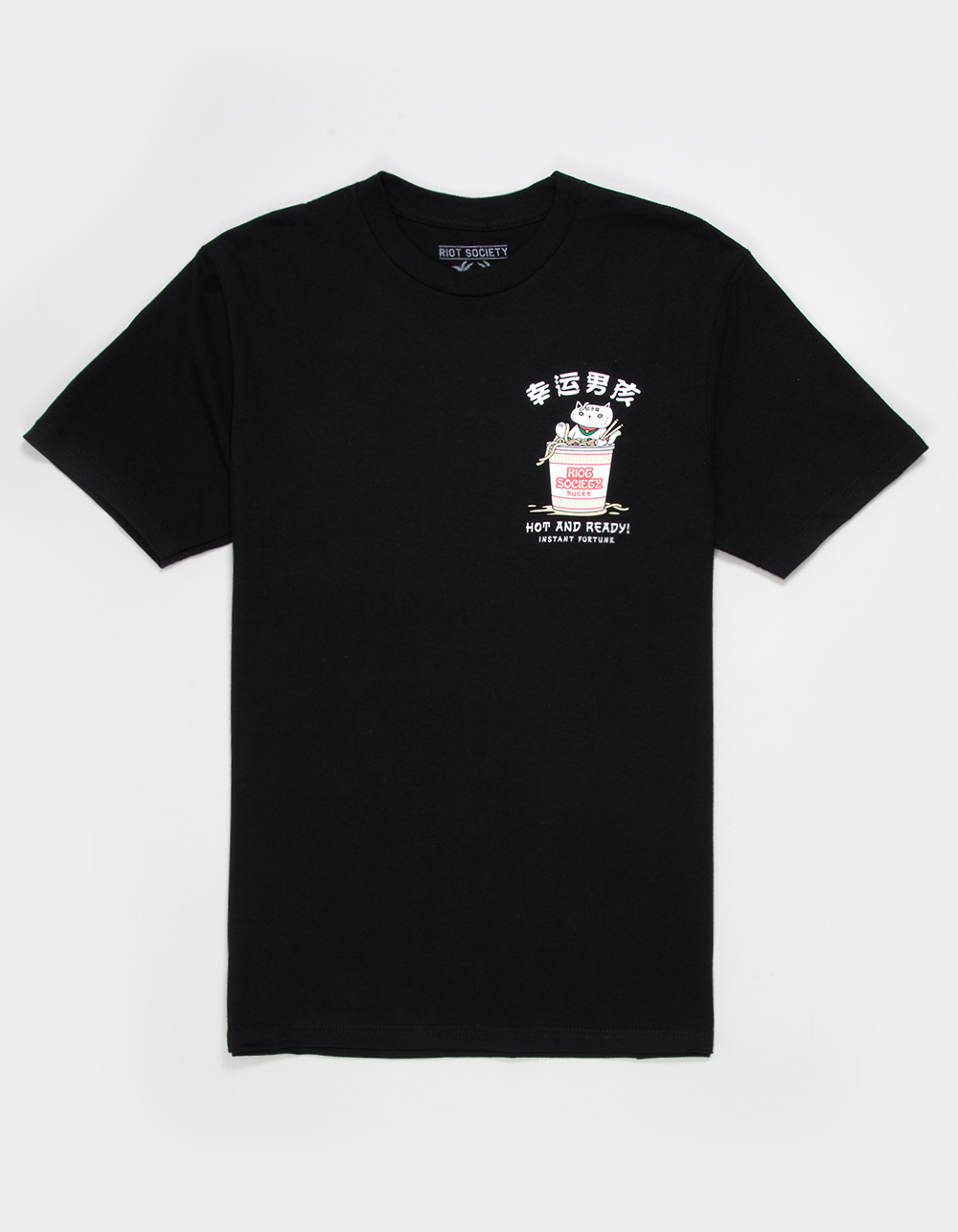 RIOT SOCIETY Fortune Mens Tee - BLACK