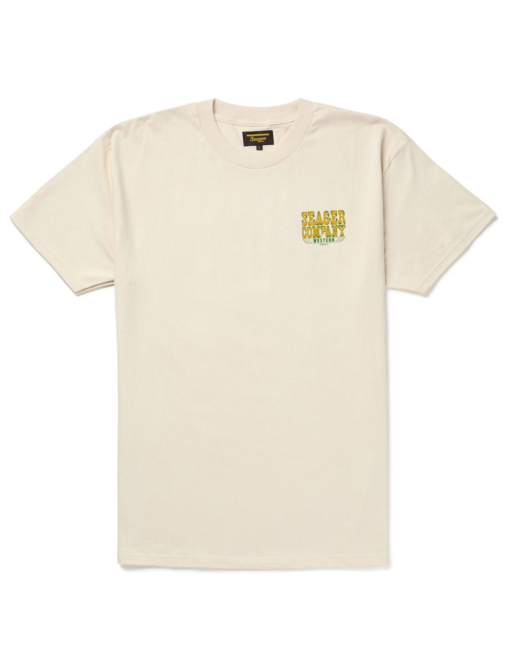 SEAGER Rattler Mens Tee - OFF WHITE