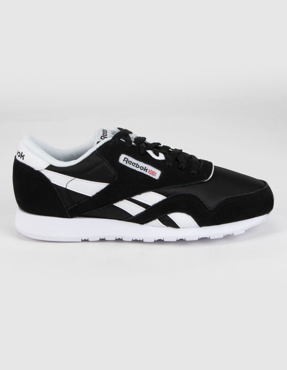 REEBOK Classic Nylon Shoes - BLACK/WHITE