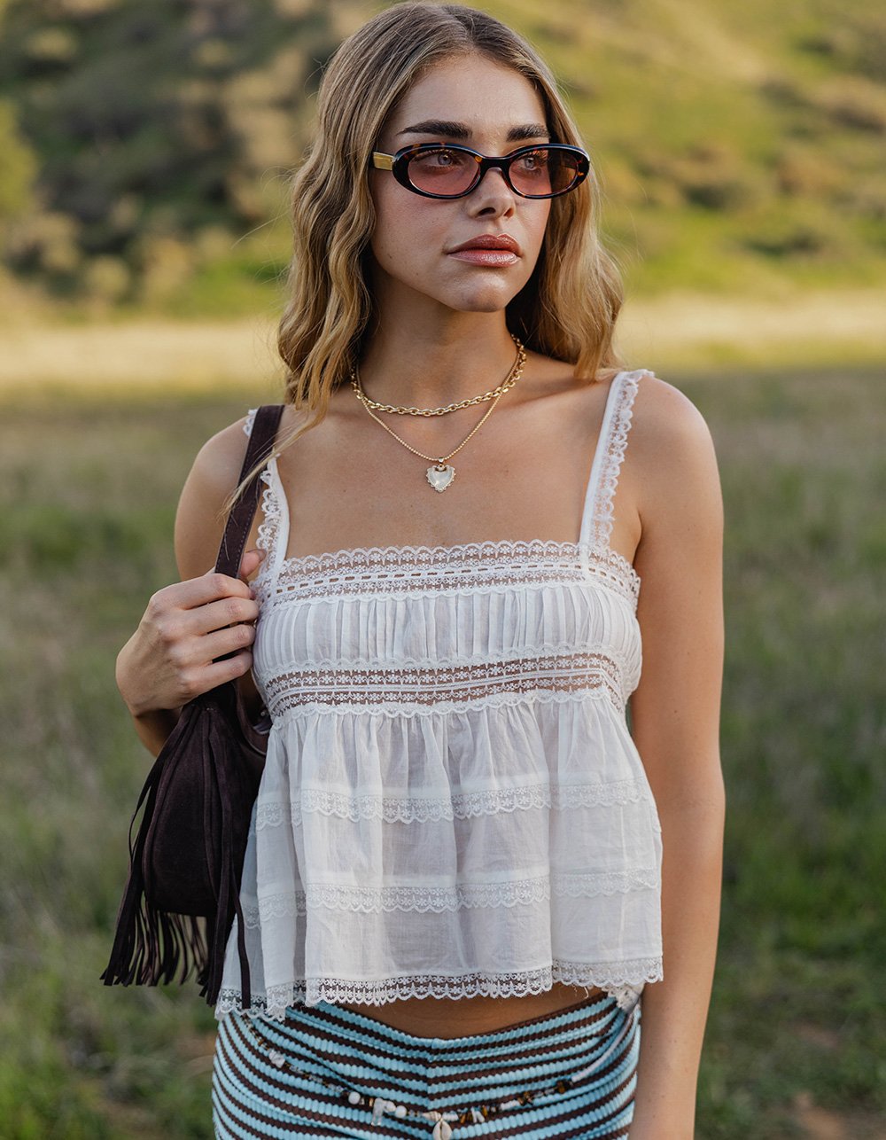 FREE PEOPLE Darling Dreams Womens Cami