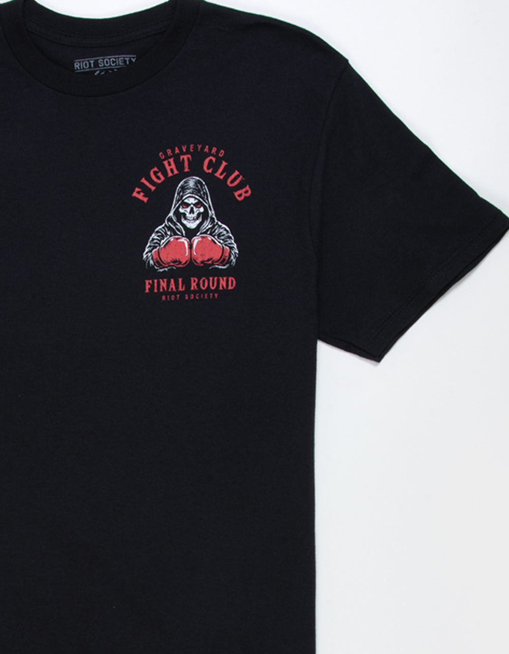 RIOT SOCIETY Fight Club Mens Tee - BLACK