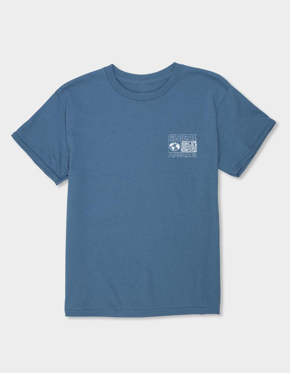 GLOBE Global Apparel Unisex Kids Tee - INDIGO