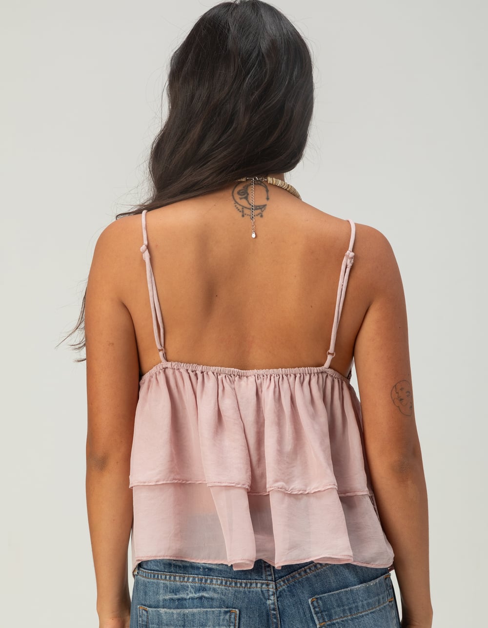 BDG Urban Outfitters Womens Embellished Cami - LIGHT PINK