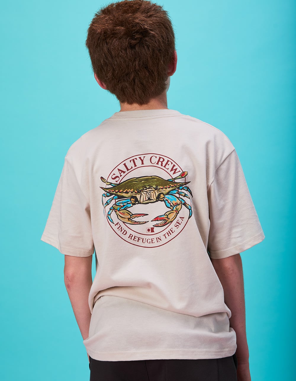 SALTY CREW Jimmy Boys Tee - BONE