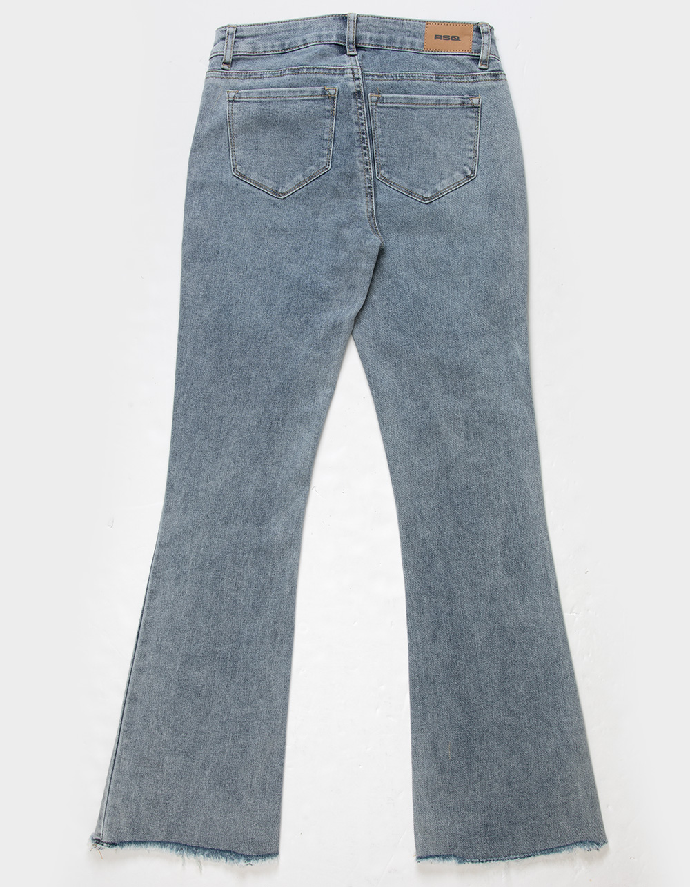 RSQ Girls Low Rise Flare Jeans - LIGHT WASH