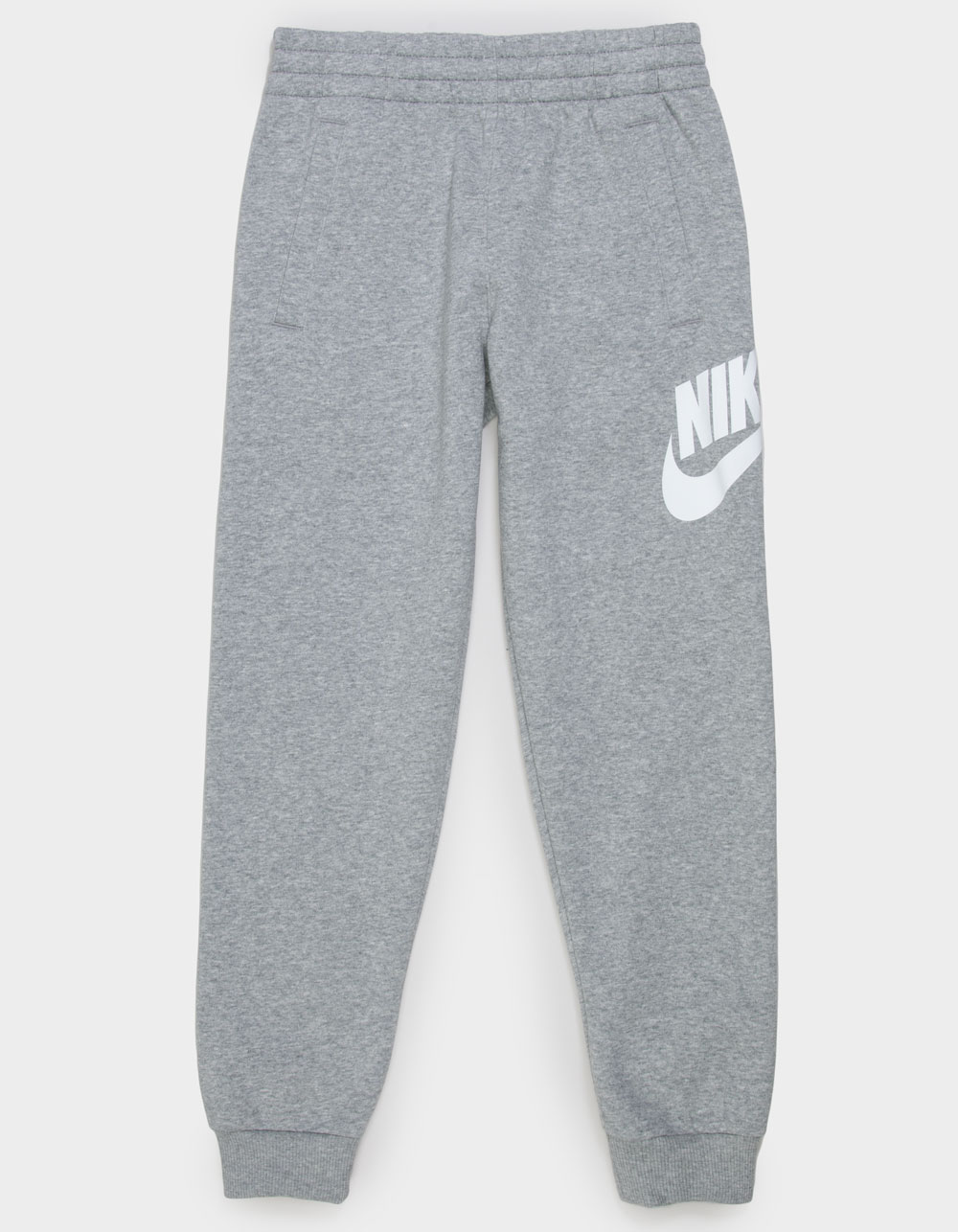 NIKE Sportswear Club Fleece Boys Joggers - HEATHER GRAY