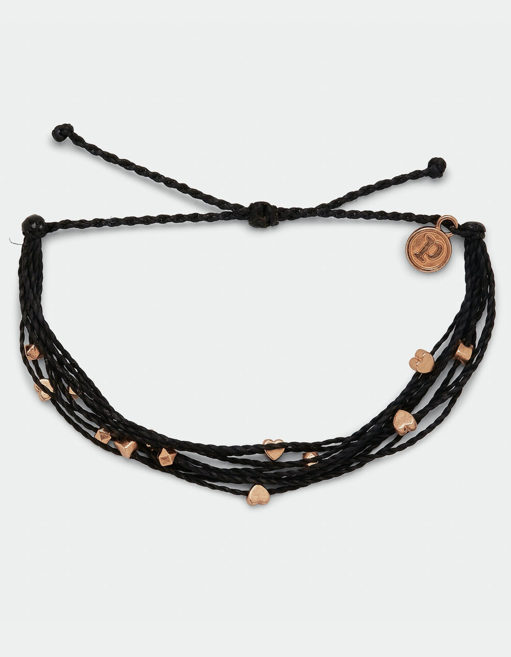 PURA VIDA Malibu Heart Bracelet BLACK Tillys