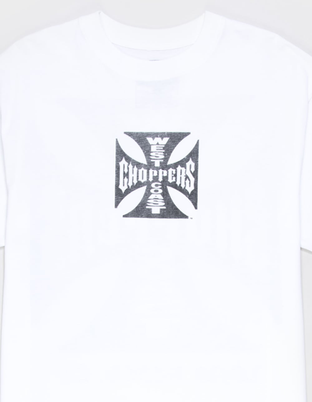 WEST COAST CHOPPERS Core Logo Mens Boxy Tee - WHITE