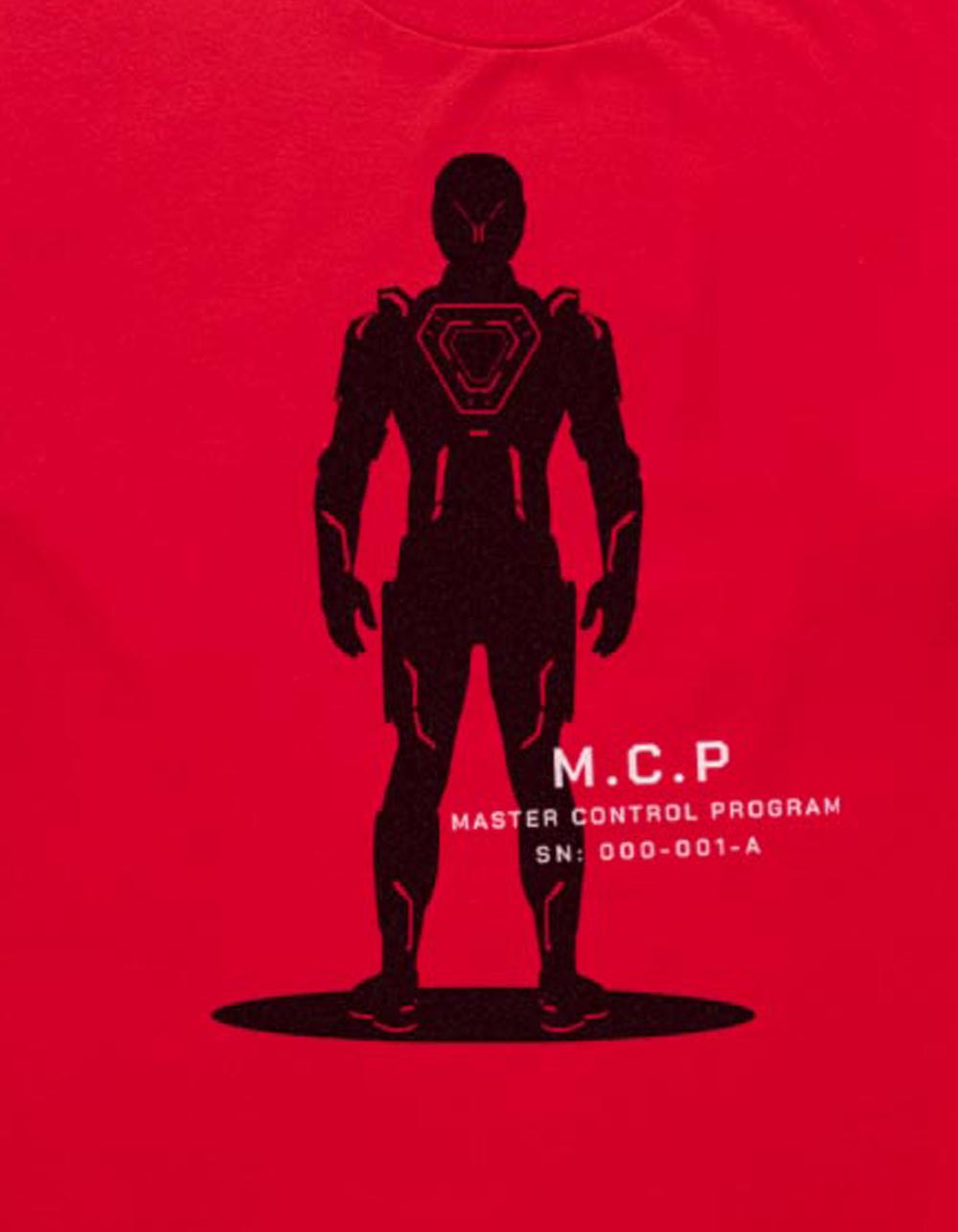 TRON: ARES Master Control Program Unisex Tee - RED
