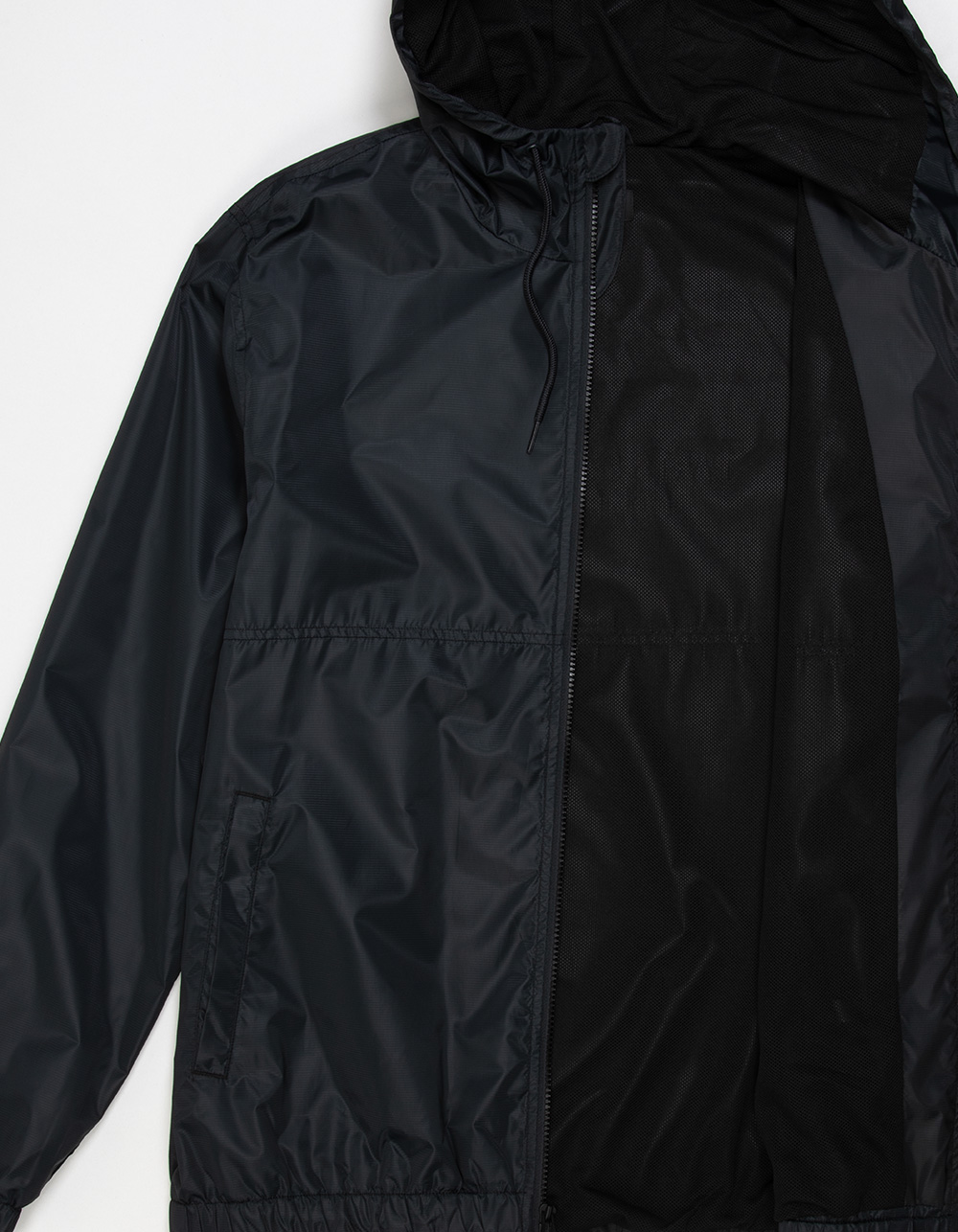 BRIXTON Claxton Mens Lightweight Jacket - BLACK