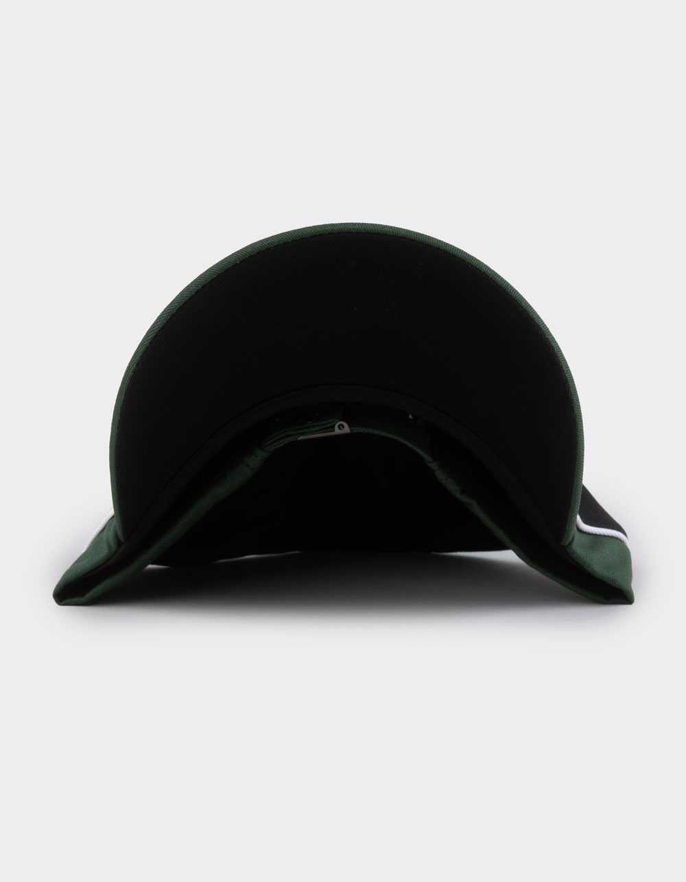 RUSTY Double Dip Dad Cap Strapback Hat - BLACK COMBO
