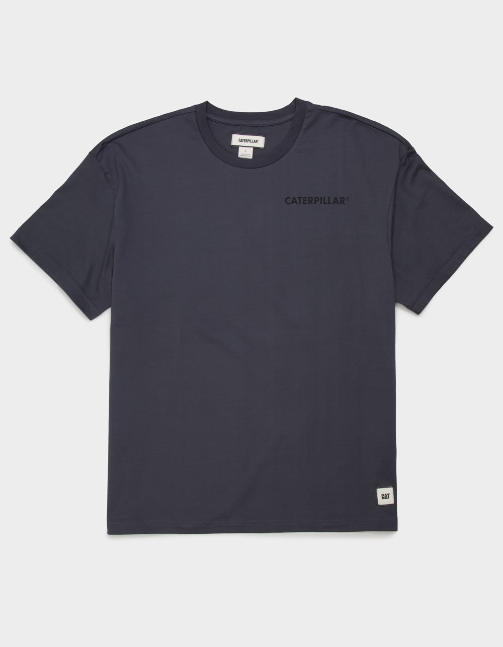 CATERPILLAR Mens Boxy Tee - WASHED BLACK