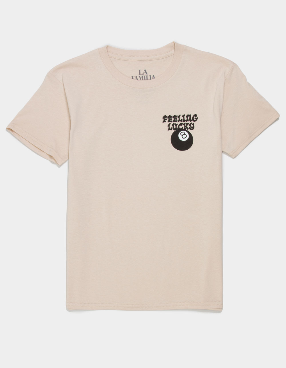 LA FAMILIA 8 Ball Lucky Boys Tee - SAND