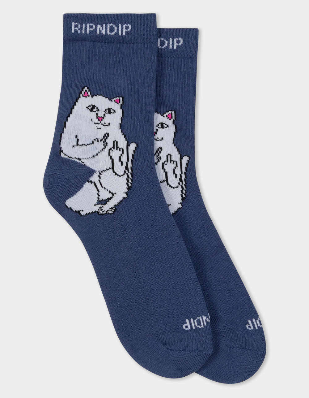 RIP N DIP Lord Nermal Mens Mid Crew Socks