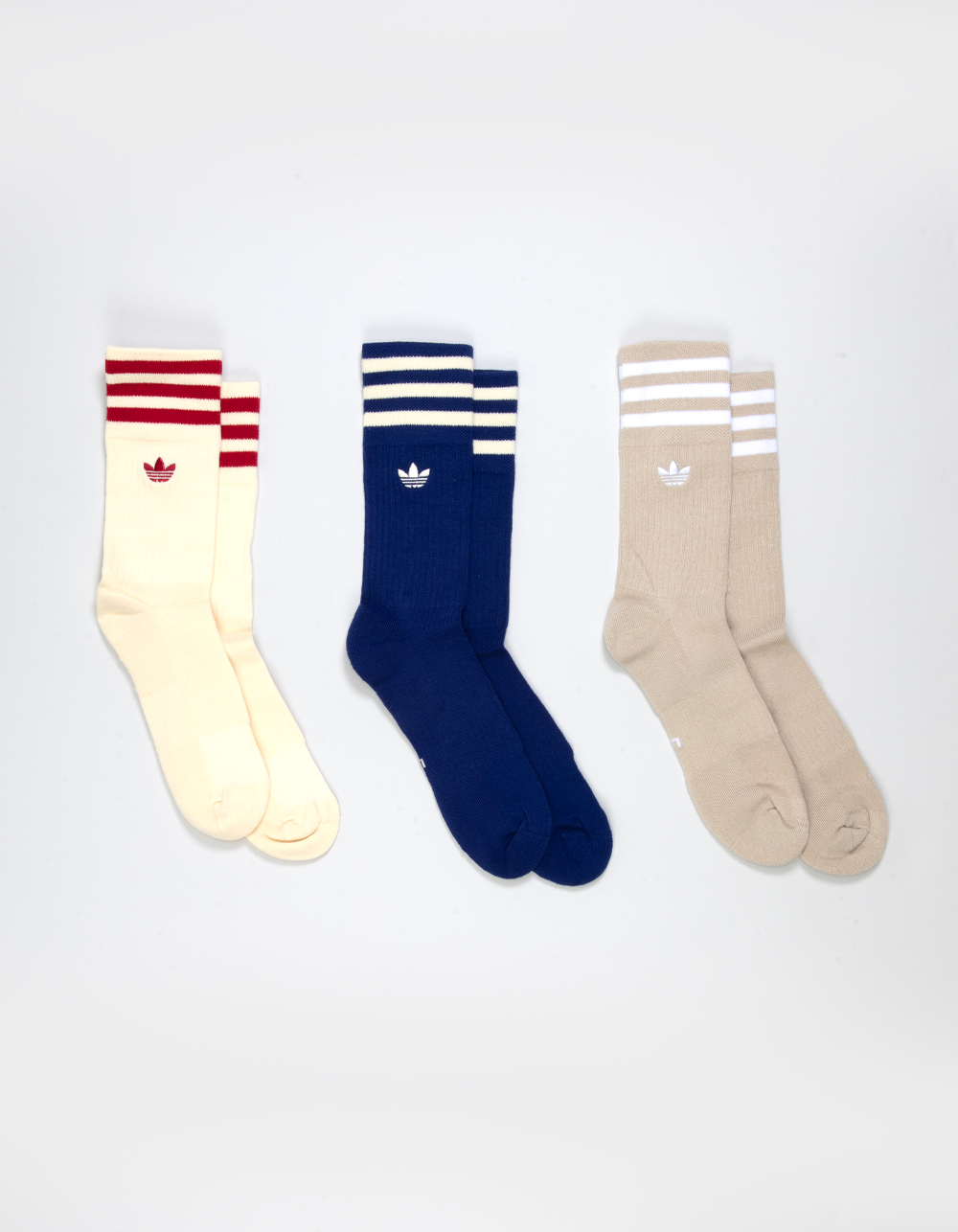 ADIDAS Originals Roller 3 Pack Crew Socks - MULTI
