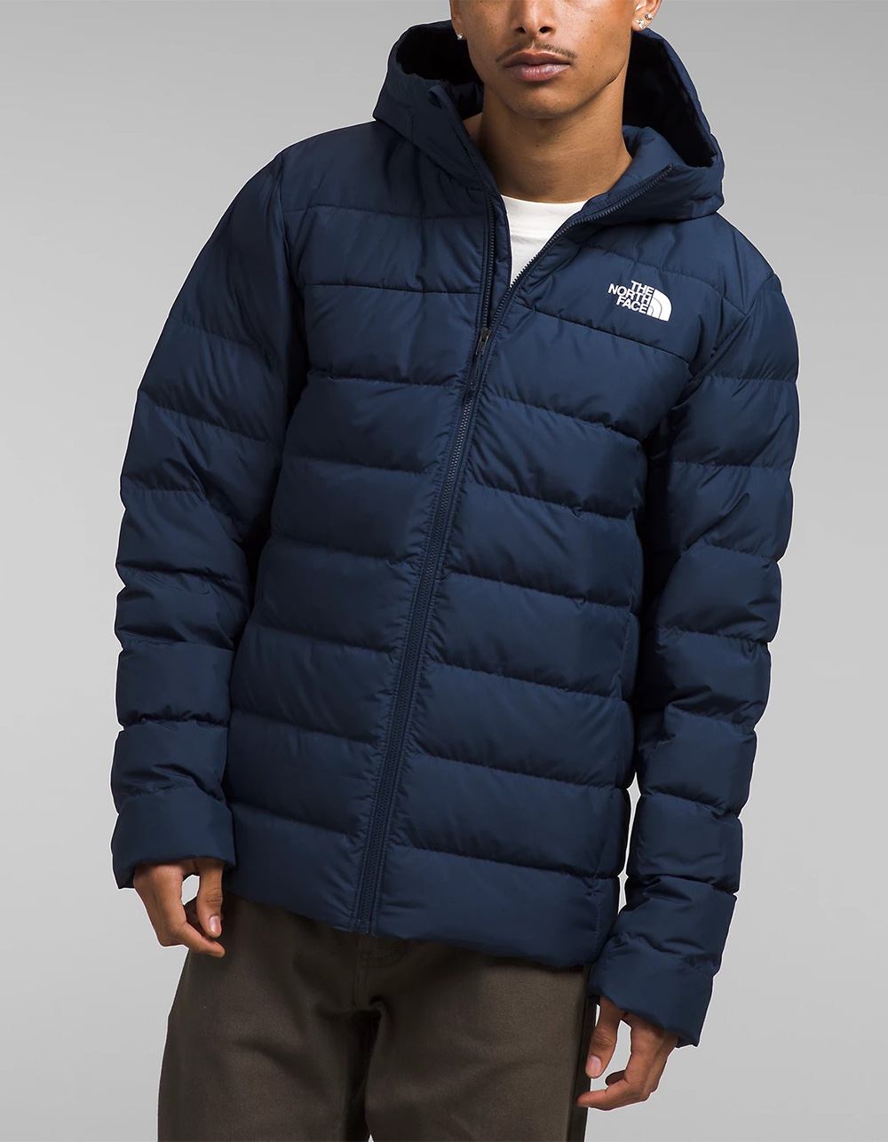 THE NORTH FACE Aconcagua 3 Mens Hooded Puffer Jacket - NAVY | Tillys