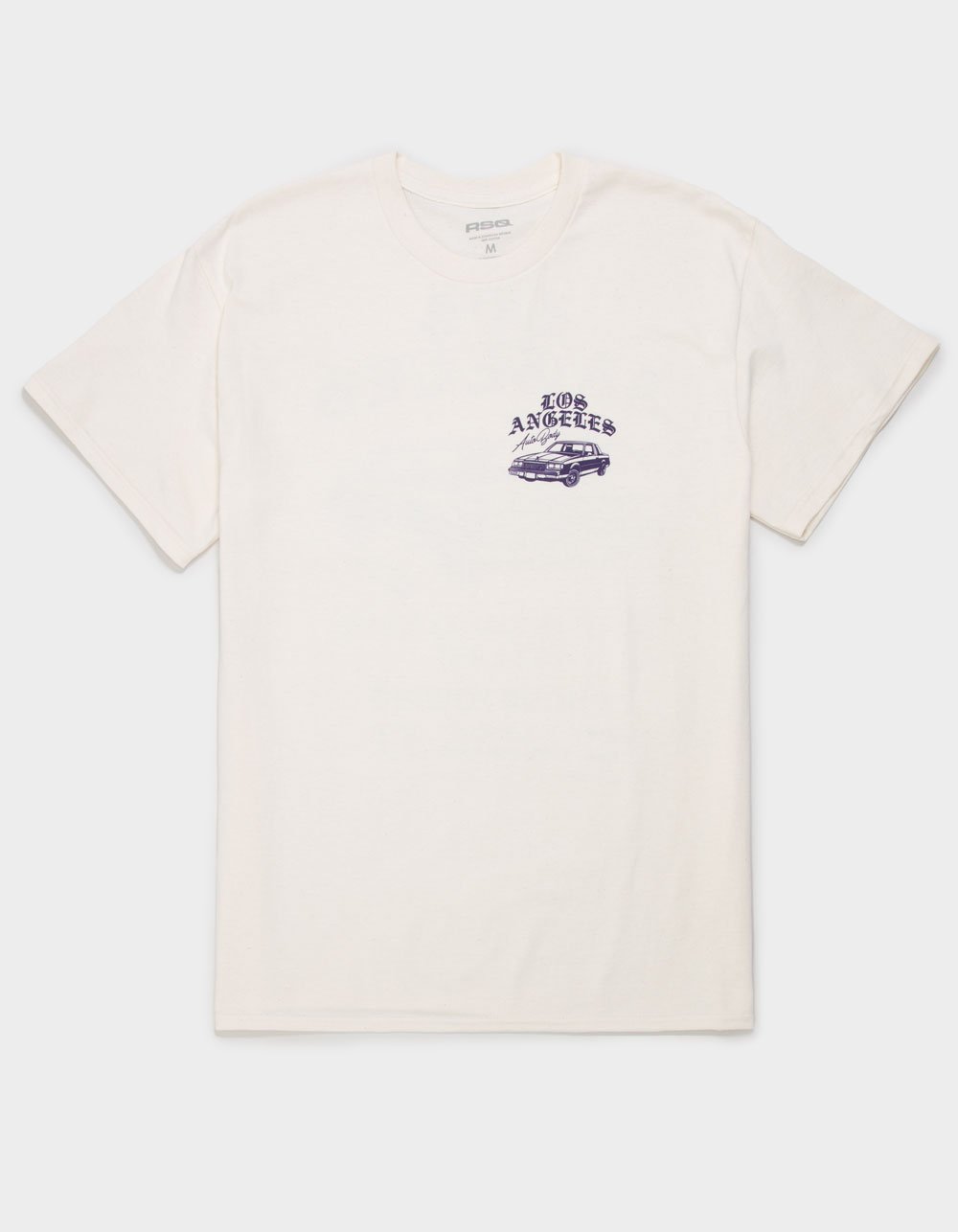 RSQ Mens LA Autobody Tee - CREAM